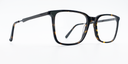 tortoiseshell colour. side view rectangular frame