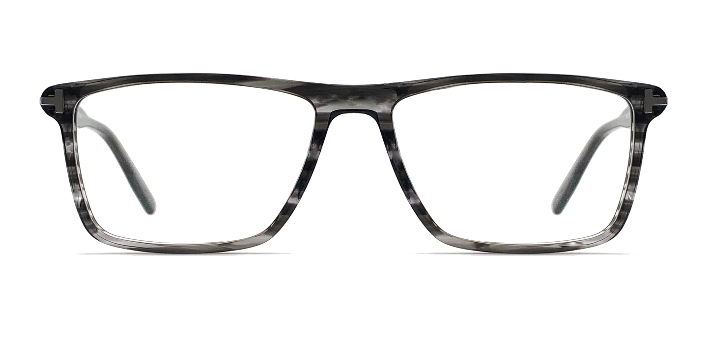 black marble colour. front view rectangular trendy frame