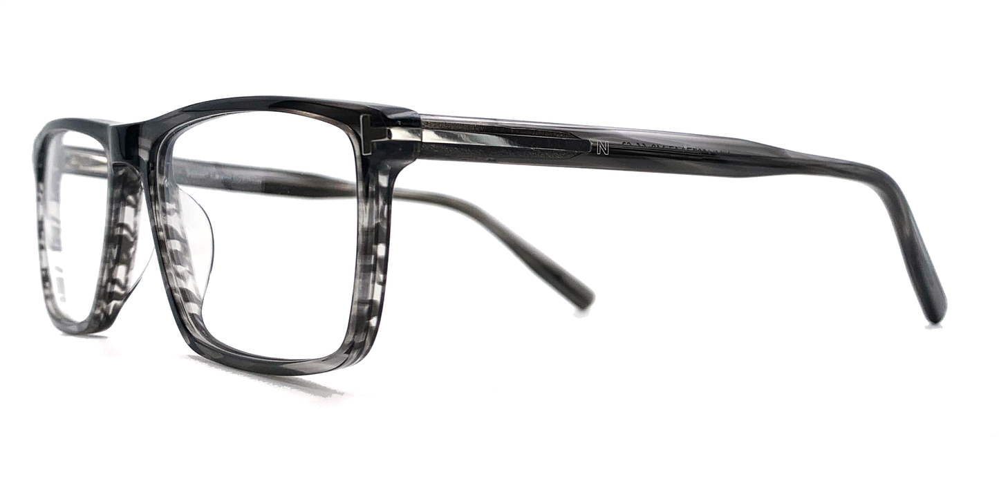 black marble colour. side view rectangular trendy frame